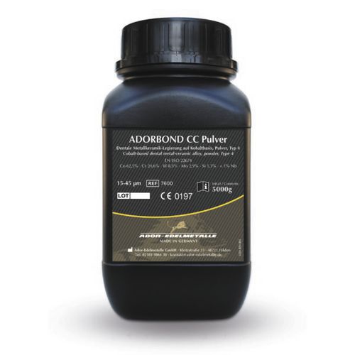 Material dental de cerámica - ADORBOND CC - Ador-Edelmetalle GmbH - de aleación / de metal / para laboratorio dental
