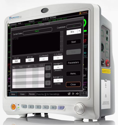 Monitor multiparamétrico compacto - SIGNSCOPE  12 - (UAB) "MEDICINOS GIJA" - ECG / RESP / TEMP