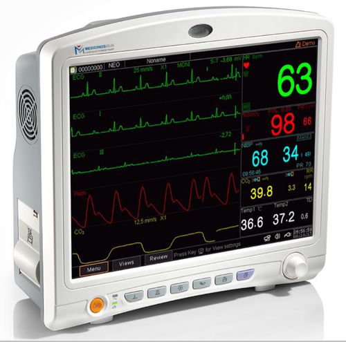 Monitor multiparamétrico compacto - SIGNSCOPE 15 - (UAB) "MEDICINOS GIJA" - ECG / RESP / TEMP