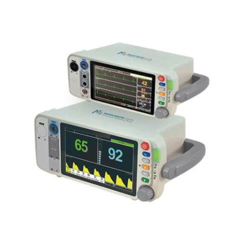 Monitor de constantes vitales portátil - SignScope 5  - (UAB) "MEDICINOS GIJA" - compacto / de mesa / de frecuencia cardíaca
