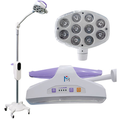 Lámpara para exploración para sala de urgencias - LUMEN 50 - (UAB) "MEDICINOS GIJA" - led / móvil / de pared