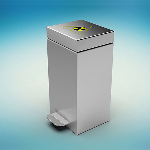 Contenedor de desechos radiactivos - X-RAY DOORS - para el transporte de material radiactivo / de jeringas / de agujas