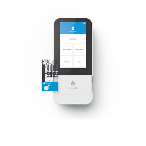 Analizador POC de inmunoanálisis - LumiraDx - automático / por fluorescencia / para enfermermedades infecciosas