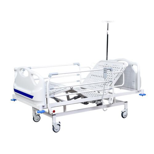 Cama de hospital - AD-1220 - DUMAN HOSPITAL FURNITURE - eléctrica / con ruedas / de 4 secciones