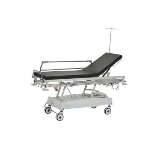 Carro camilla de transporte - AD-227.K - DUMAN HOSPITAL FURNITURE - manual / con respaldo regulable / de 2 secciones