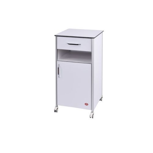 Mesa de cabecera con ruedas - AD-259.L - DUMAN HOSPITAL FURNITURE - con cajones