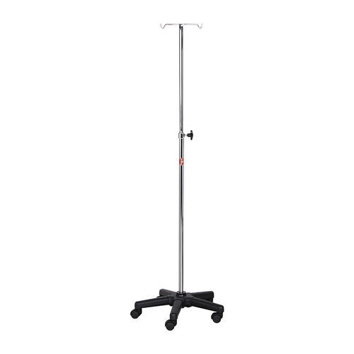 Portasueros con ruedas - AD-241.A1 - DUMAN HOSPITAL FURNITURE - 2 ganchos / de altura variable