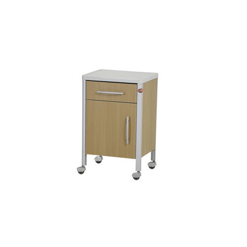 Mesa de cabecera con ruedas - AD-259.P - DUMAN HOSPITAL FURNITURE - con cajones