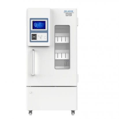 Refrigerador de banco de sangre - XC-168L - Zhongke Meiling Cryogenics Co., Ltd., - de tipo armario / con 1 puerta / enfriado por aire
