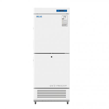 Refrigerador de laboratorio - YCD-EL300 - Zhongke Meiling Cryogenics Co., Ltd., - de tipo armario / con ruedas / con 2 puertas