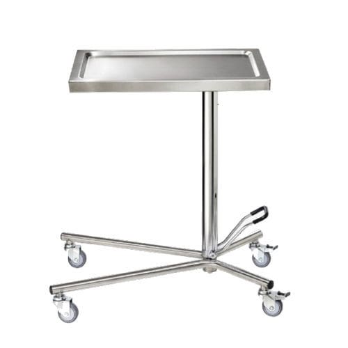 Mesa de instrumentos de acero inoxidable - 207.6040 - SEBA HANDELS