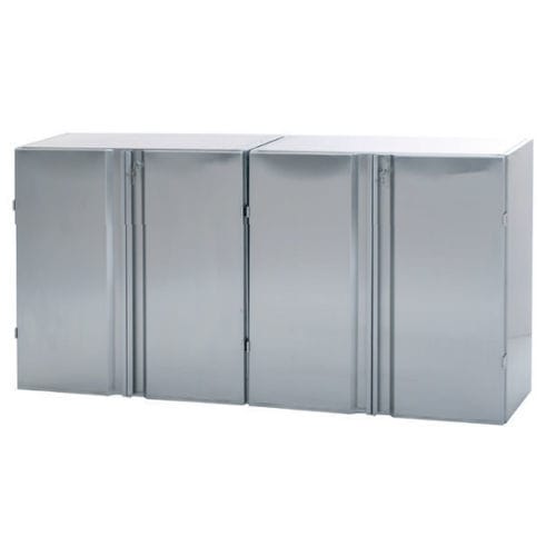 Armario de hospital - 241.1035 - SEBA HANDELS - con puerta / de pared / de acero inoxidable