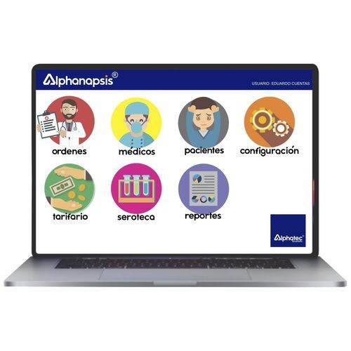 Software de visualización - ALPHANAPSIS® PLUS - ALPHATEC SCIENTIFIC - de análisis / de gestión de datos / de gestión de datos de pacientes
