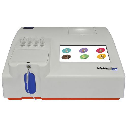 Analizador de quimica clinica semiautomático - 100 VET - ALPHATEC SCIENTIFIC - veterinario / compacto / portátil
