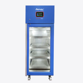 Refrigerador de laboratorio - BOREAS® RED - ALPHATEC SCIENTIFIC - de banco de sangre / de tipo armario / vertical