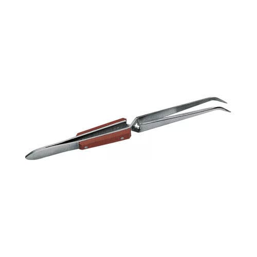 Pinza para oftalmología - 1202141 - Breitfeld & Schliekert - curva / de acero inoxidable