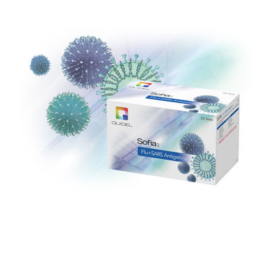 Prueba rápida para COVID-19 - Sofia 2 - Quidel Eye Health - de gripe / para proteínas de nucleoclápside / SARS-COV-2