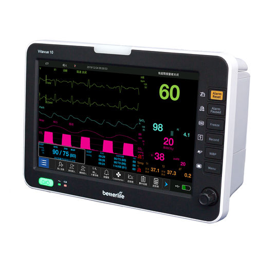 Monitor de paciente compacto - VITAVUE 10 - Better Life Medical Technology Co., Ltd. - de mano / ECG / RESP