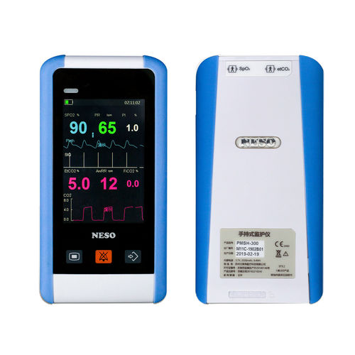 Monitor de paciente de mano - NESO - Better Life Medical Technology Co., Ltd. - etCO2 / SpO2 / para cuidados intensivos