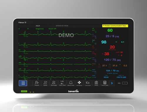 Monitor multiparamétrico compacto - VITAVUE 15 - Better Life Medical Technology Co., Ltd. - ECG / RESP / TEMP