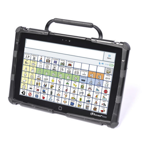 Sistema de comunicación alternativa digital - Accent® 1000 - PRC-Saltillo - portátil / tableta / Bluetooth