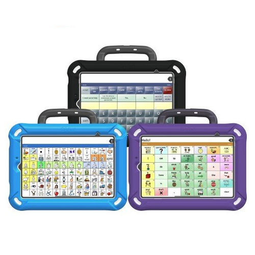 Sistema de comunicación alternativa digital - Via® Mini - PRC-Saltillo - portátil / con pantalla táctil