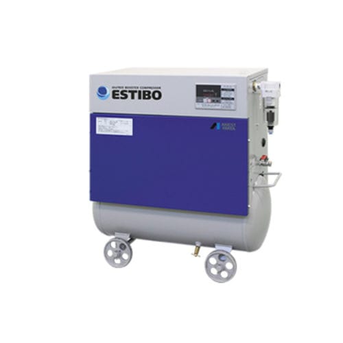 Compresor de aire médico - EFBS Series - Anest Iwata Corporation - con ruedas / sin aceite