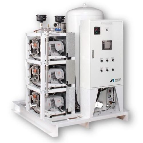 Sistema de compresión de aire médico - SLM series  - Anest Iwata Corporation - scroll / 1 unidad / multipuesto