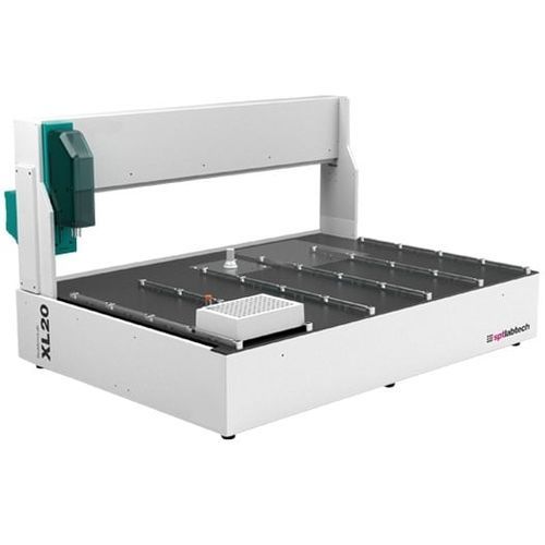 Sistema de automatización de laboratorio de flujo de trabajo - BioMicroLab XL20 - SPT Labtech - para la clasificación de tubos / para etiquetado de tubos / de alto rendimiento