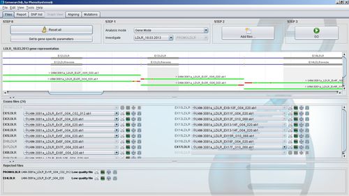 Software para la detección de mutaciones - Gensearch - PhenoSystems SA - de análisis / de diagnóstico / de laboratorio
