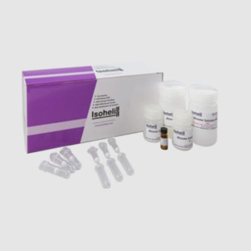 Kit de reactivos en solución - XME - Isohelix - para muestras de saliva / para extracción de ADN / para purificación de ADN