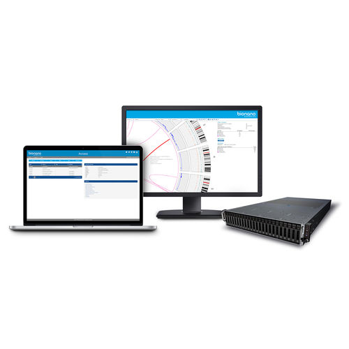 Sistema de gestión y análisis de datos - Bionano Genomics - de genética / procesos basados en la web