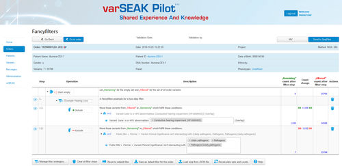 Software de análisis - varSEAK - JSI medical systems - de importación / de biología molecular / servidor