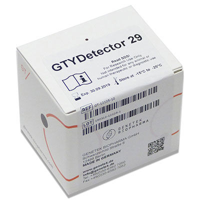 Kit de prueba para la investigación - GTYDetector 29 - Genetek Biopharma - para aplicaciones forenses / de sangre / de saliva
