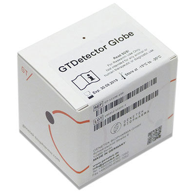 Kit de prueba para la investigación - GTDetector Globe - Genetek Biopharma - para aplicaciones forenses / de sangre / de saliva