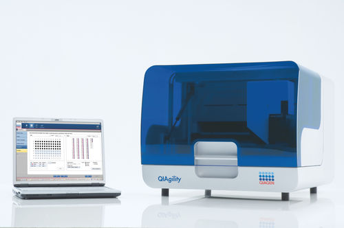 Estación de trabajo de laboratorio para PCR - QIAgility - QIAGEN - automatizada / por pipeteo / compacta