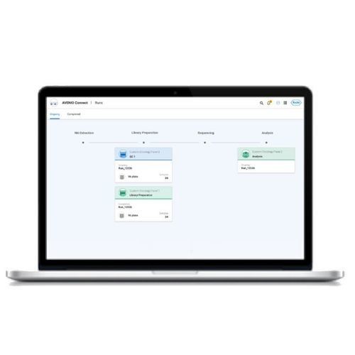 Sistema de gestión y análisis de muestras - AVENIO Connect - Roche Sequencing Solutions - de análisis / de intercambio / de trazabilidad