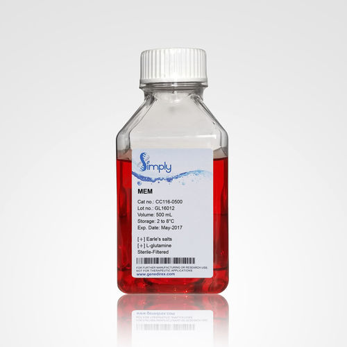 Reactivo MEM - CC116-0500 - GeneDireX, Inc. - para la investigación científica / para cultivos celulares / líquido