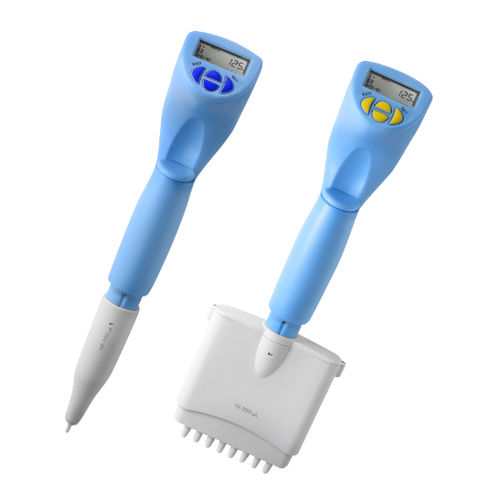 Pipeta electrónica - BluePette - Blue-Ray Biotech - de multicanal / 1 canal