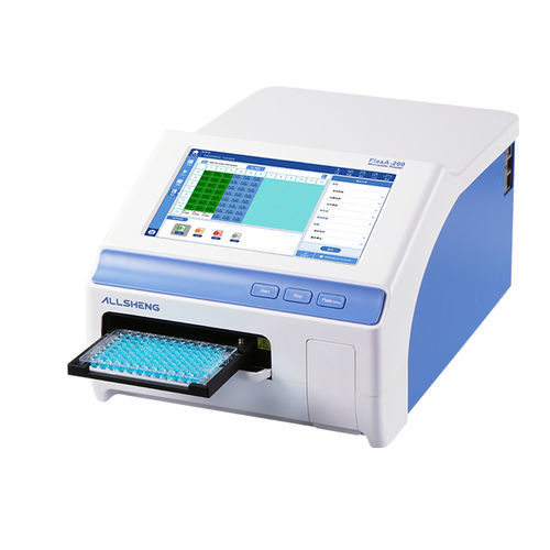 Lector de microplacas UV-visible - FlexA-200 - Hangzhou Allsheng Instruments Co.,Ltd. - para la investigación / de 96 orificios / con pantalla táctil