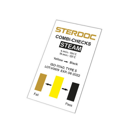 Bioindicador para la esterilización con vapor - Combi-Checks 121/134 - Sterdoc - médico