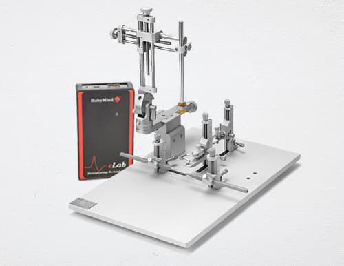 Marco de estereotaxia de laboratorio para ratones - ScienceBeam - para ratas / 2 torres
