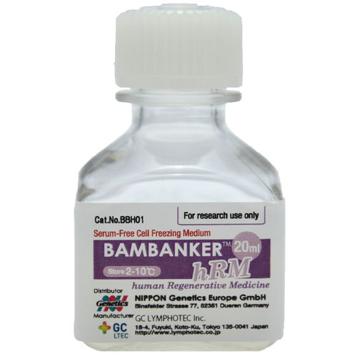 Reactivo de suero - Bambanker hRM - Nippon Genetics - de albúmina / para cultivos celulares / de GMP