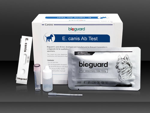 Prueba rápida para enfermermedades infecciosas - Bioguard corporation - para cánidos / de Ehrlichia / de suero