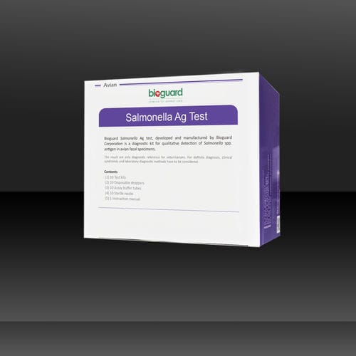 Prueba rápida de salmonelosis - Bioguard corporation - de Salmonella / de heces