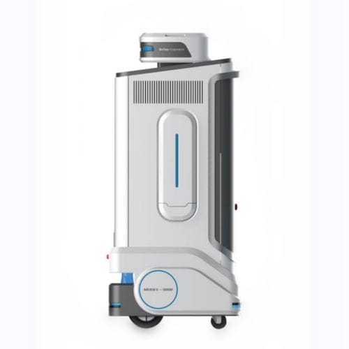 Robot de desinfección ambiental - DR1001 - Bioteke Corporation - de peróxido de hidrógeno / UV / atomizador