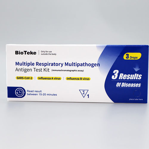 Prueba rápida para enfermermedades infecciosas - Bioteke Corporation - para COVID-19 / de gripe / de uso doméstico