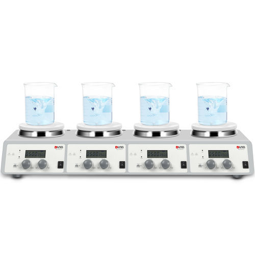 Agitador de laboratorio magnético - MS-H340-S4 - DLAB Scientific Co., Ltd. - vibratorio / digital / de uso general