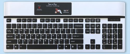 Teclado médico con teclas digitales - KSI-1700 SX HW-16 - Key Source International - internacional / RFID / desinfectable