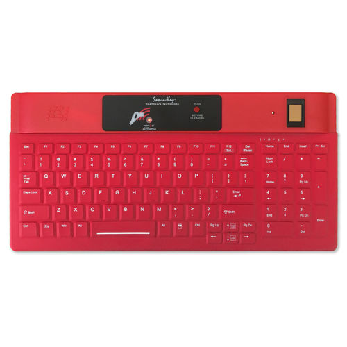 Teclado médico con teclas digitales - KSI-1802R SX HFFFR-16 - Key Source International - con autenticación multifactor / internacional / con tecnología RFID